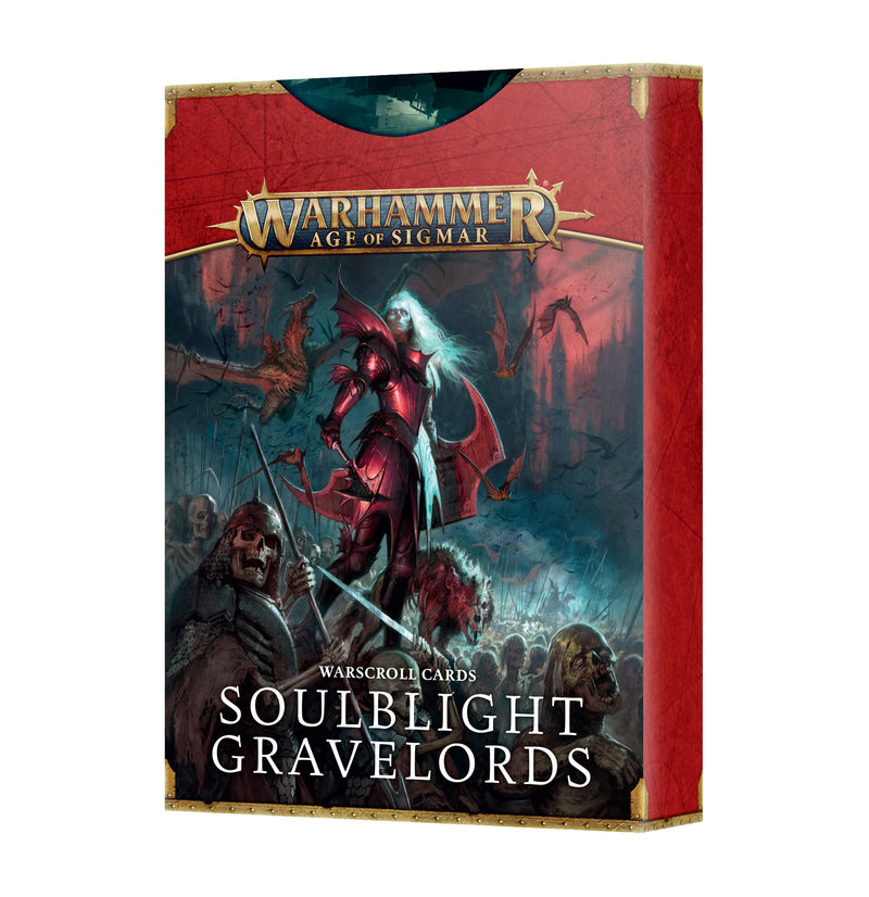 Soulblight Gravelords: Warscroll Cards (Warhammer Age of Sigmar - Games Workshop)
