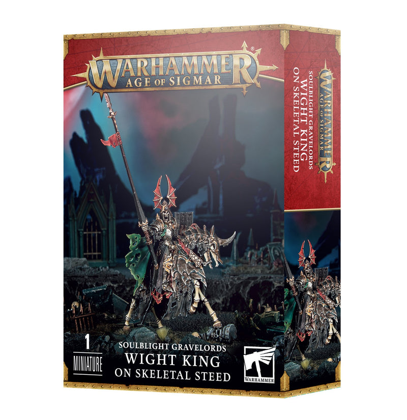 Soulblight Gravelords: Wight King on Skeletal Steed (Warhammer Age of Sigmar - Games Workshop)
