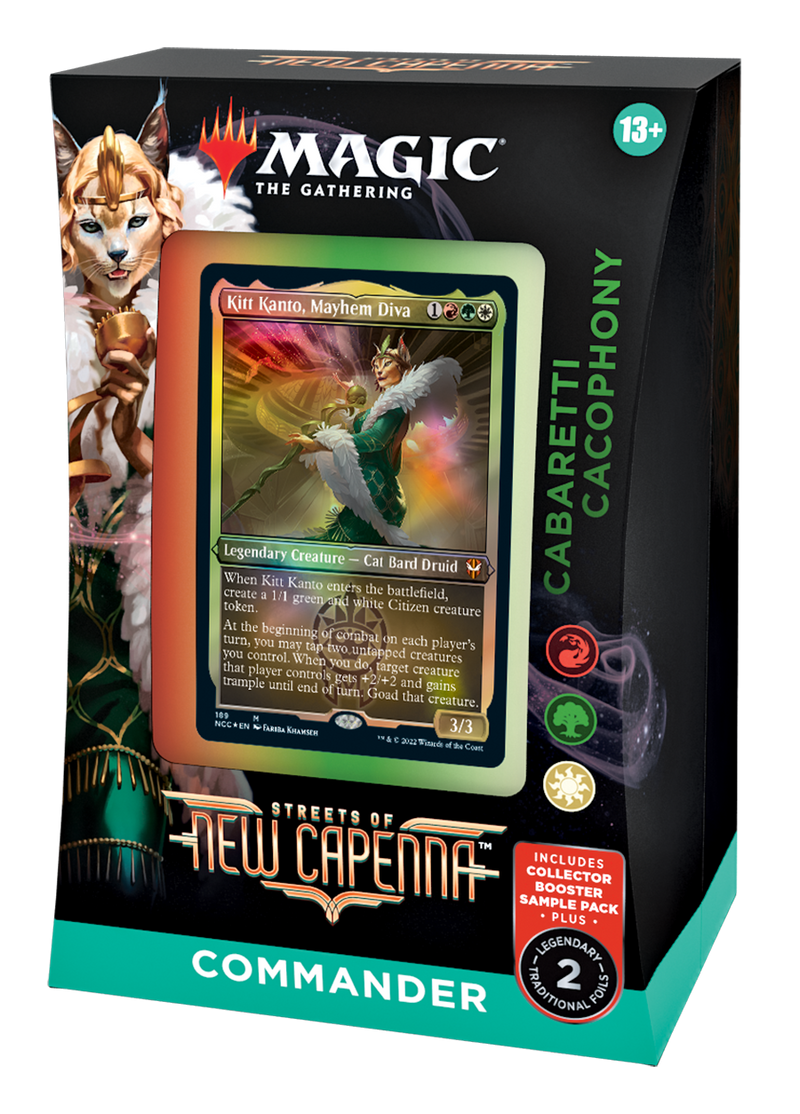 Cabaretti Cacophony Commander Deck - Streets of New Capenna (Magic: The Gathering)