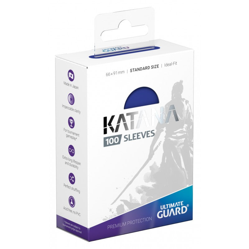 Blue - Katana Card Sleeves (Ultimate Guard)