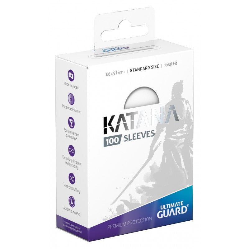 White - Katana Card Sleeves (Ultimate Guard)