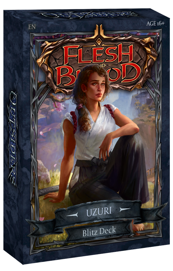 Blitz Deck [Uzuri, Arakni, Riptide, Azalea, Katsu, Benji] - Outsiders (Flesh and Blood)